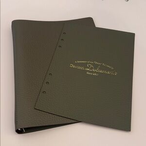 Raymay Davinci Dolcemente ES Organizer - A5 Rings Size Like New Taupe